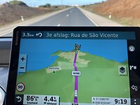 Op weg naar Sagres, aan de zuidkust van Portugal