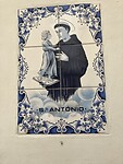 Afbeelding van de heilige St. Antonio