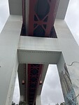 Eergisteren over de brug nu eronder door