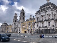 Imposant Paleis/klooster in Mafra