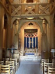 Binnenkant Stavkirke