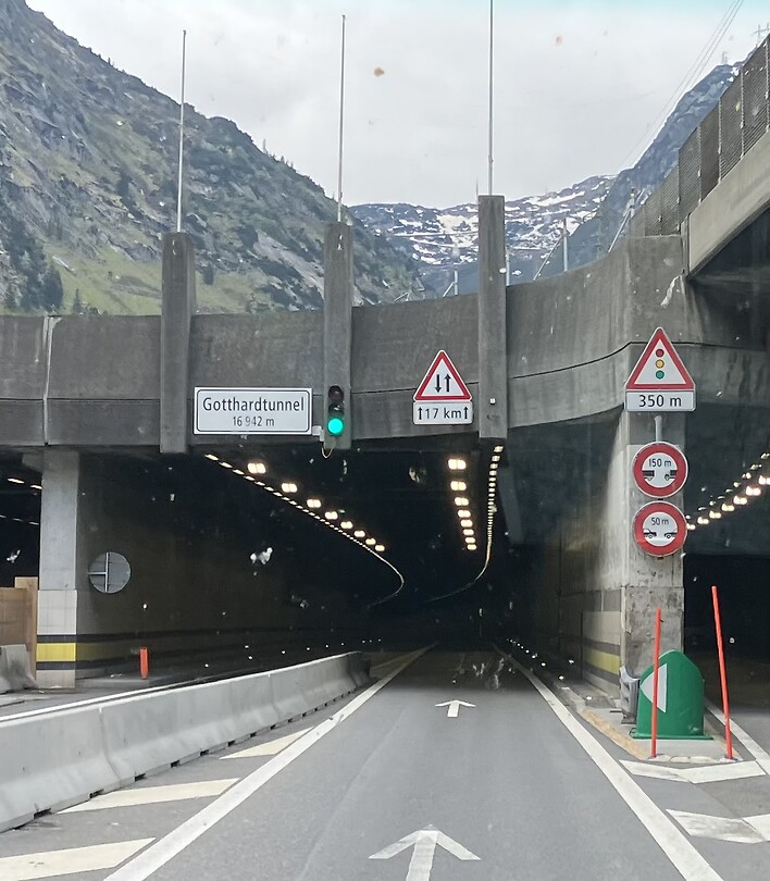 De Gotthardtunnel