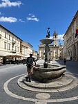 Veel fonteinen in Ascoli Piceno