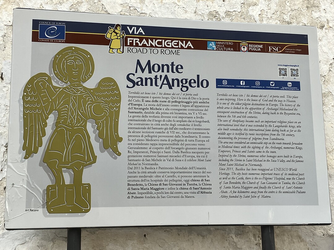 29 mei: Monte Sant’ Angelo.