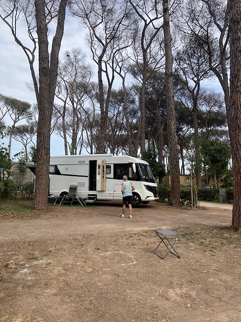 Camping nabij Rome