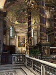 Uitbundig interieur Santa Maggiore