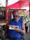 Lunch was minder luxe voor Ger