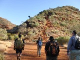Steile klim Kings Canyon