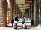 Op weg naar de trein
