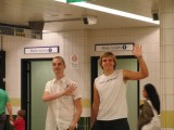 Uitzwaaien door de Boys
