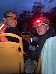 De spotters met lamp voorop