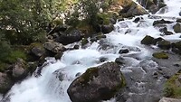 De waterval bij Geiranger