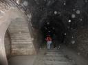 Tunnel met flits