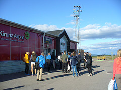 Aankomst Kiruna