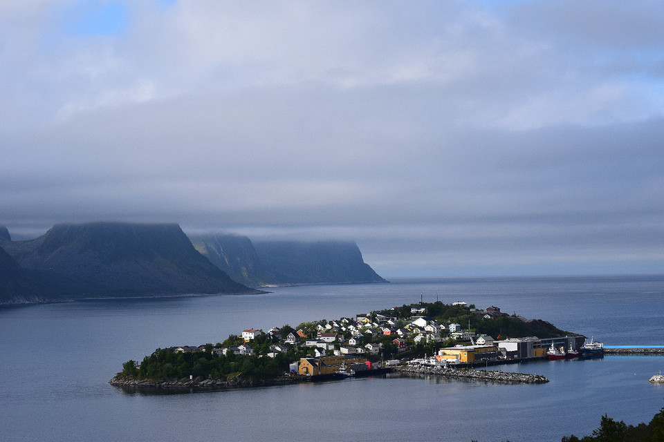 Al iets beter weer in Husøy