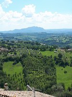 Uitzicht vanaf muren Calvi