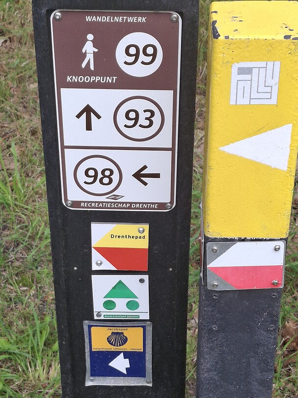 Er lopen hier veel routes