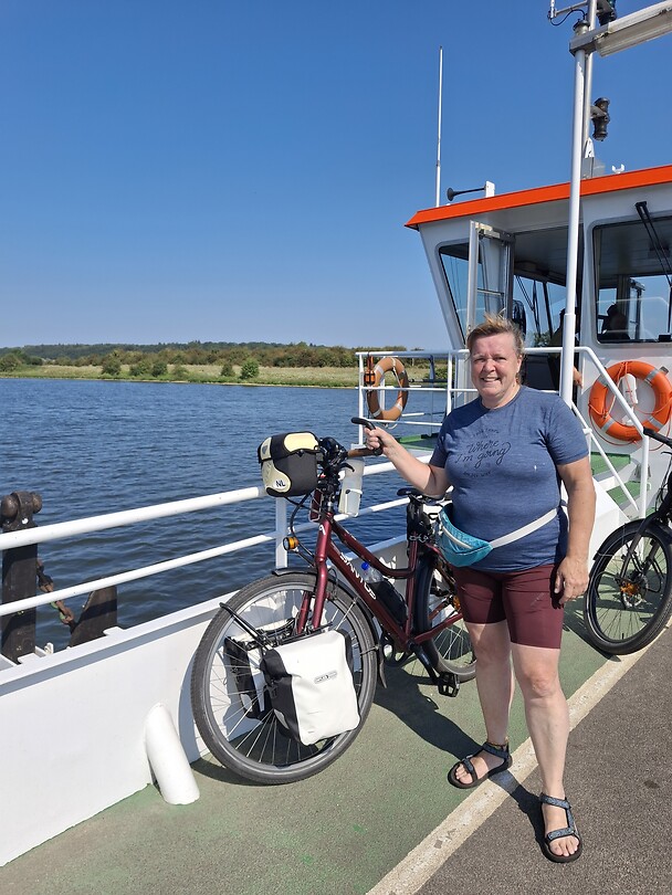 De eerste veerboot