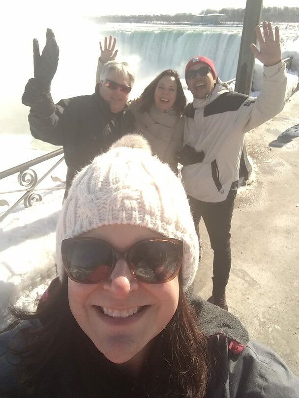 Having fun!