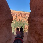 Devils slide te paard