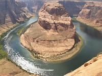 Horseshoe bend in Page