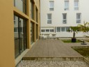 De binnentuin ons uitzicht