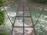 Doorkijk hangbrug