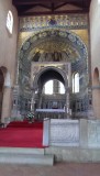 Gedeelte altaar Basiliek. Erg mooi.