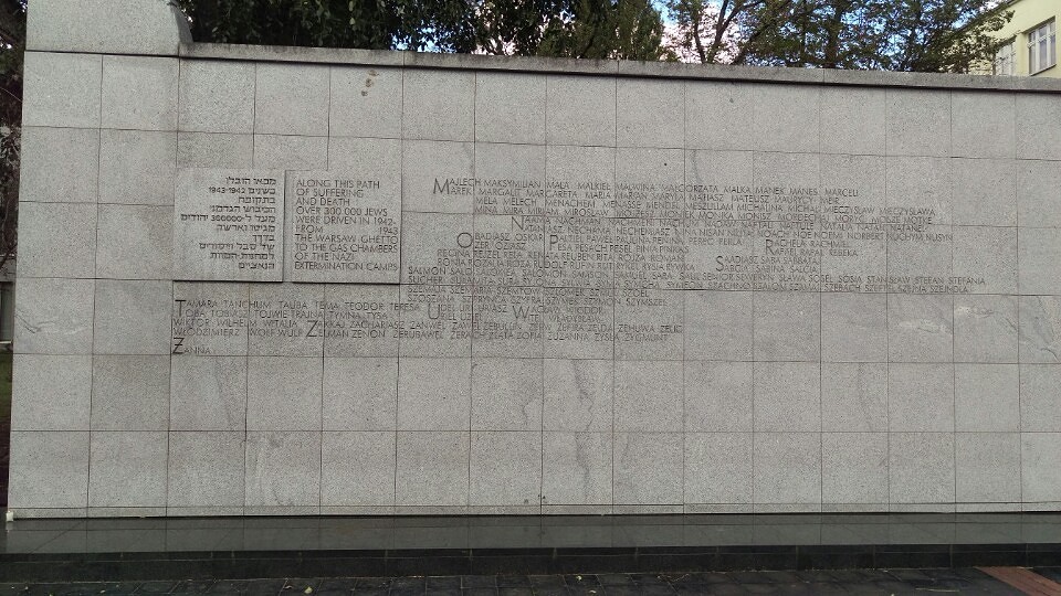 Monument umschlagplatz