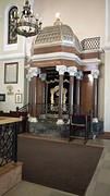 In de synagoge