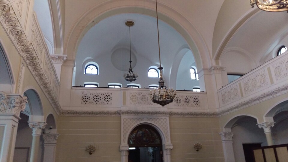 In de synagoge