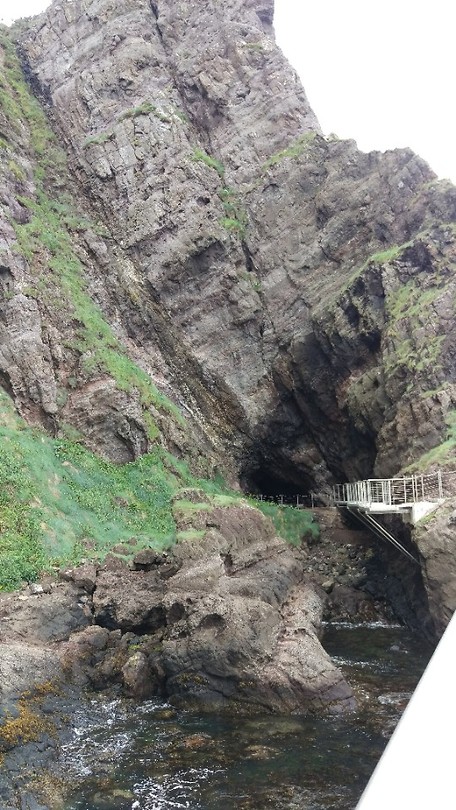 The gobbins cliff path