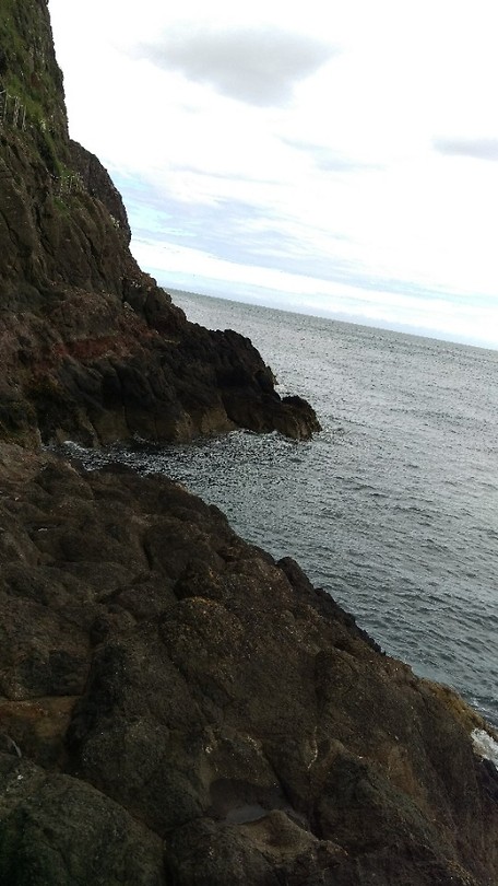 The Gobbins uitzicht