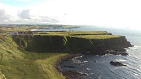 Uitzicht giant's Causeway