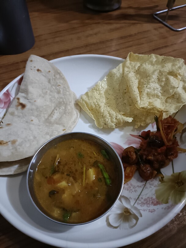 Curry met roti homestay Panauti