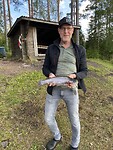 Mooie grote forel 45 cm
