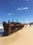 Wrak van een schip