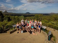 Groepsfoto van de nieuwe groep