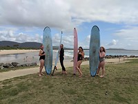 surfen in Crescent Head