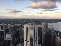 uitzicht vanuit de toren in Sydney