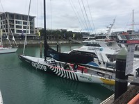 De boot voor de America Cup Sailing