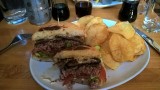 Onze laatste lekkere hamburger