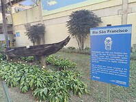 Ingang aquarium Rio Sao Francisco