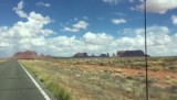 In de buurt van Monument Valley