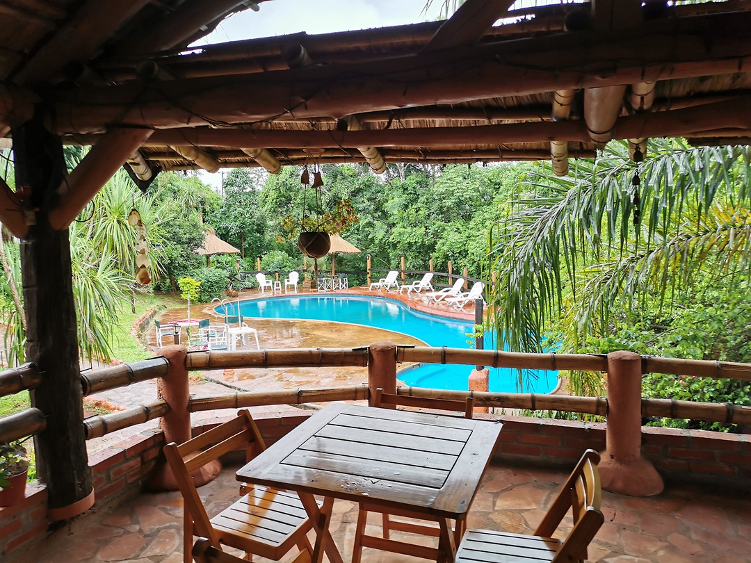 Zwembad hotel San Ignacio Foto Jan Hikspoors’s reisblog