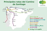 Camino's in Spanje