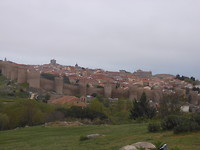 Avila vanuit de verte.