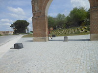 Arco de Medina, op weg naar ons hotel.
