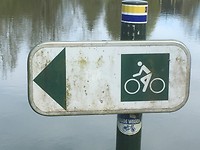 Ik fiets de goede kant op