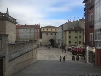Achterkant van Puerta de Santa Maria